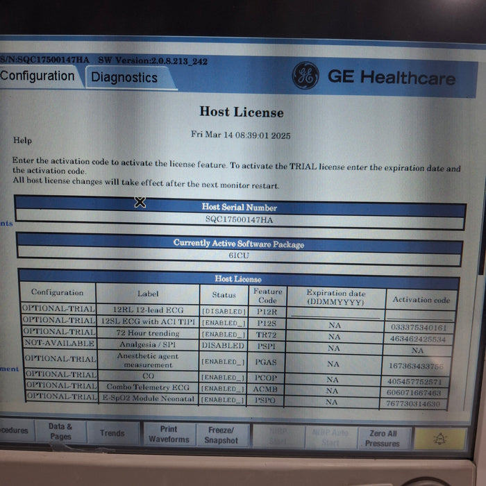 GE Healthcare GE Healthcare Carescape B650 Critical Care Patient Monitor Patient Monitors reLink Medical