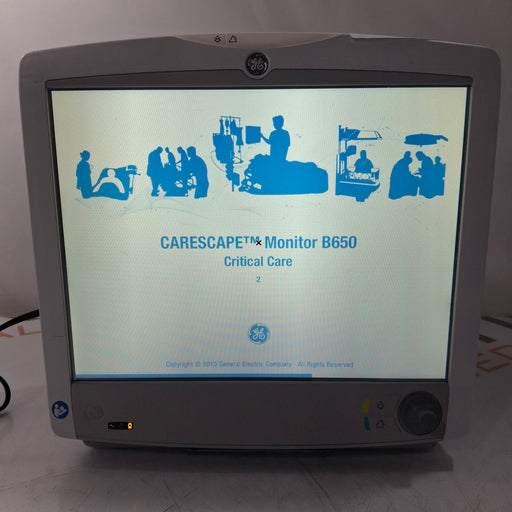 GE Healthcare GE Healthcare Carescape B650 Critical Care Patient Monitor Patient Monitors reLink Medical