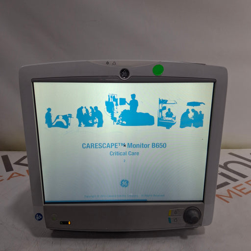 GE Healthcare GE Healthcare Carescape B650 Critical Care Patient Monitor Patient Monitors reLink Medical