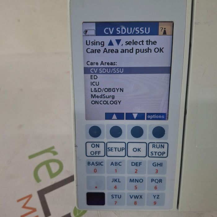 Baxter Baxter Sigma Spectrum 6.05.14 with B/G Battery Infusion Pump Infusion Pump reLink Medical