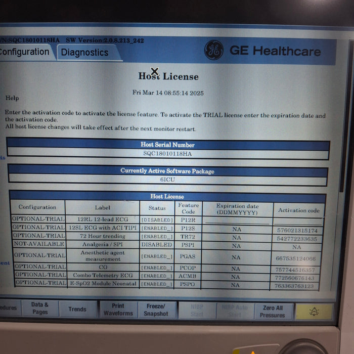 GE Healthcare GE Healthcare Carescape B650 Critical Care Patient Monitor Patient Monitors reLink Medical