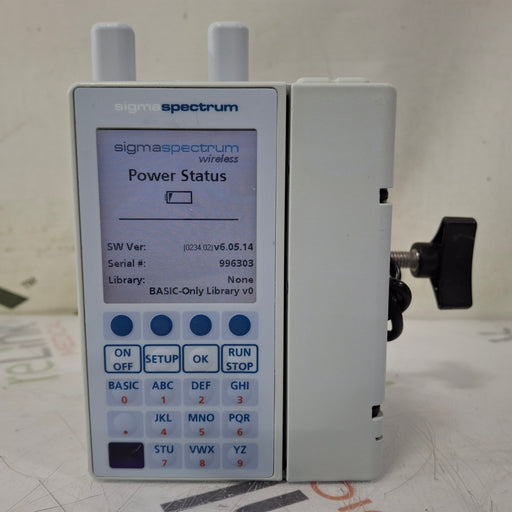 Baxter Baxter Sigma Spectrum 6.05.14 with A/B/G/N Battery Infusion Pump Infusion Pump reLink Medical