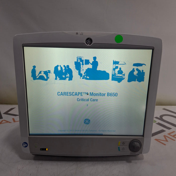 GE Healthcare GE Healthcare Carescape B650 Critical Care Patient Monitor Patient Monitors reLink Medical