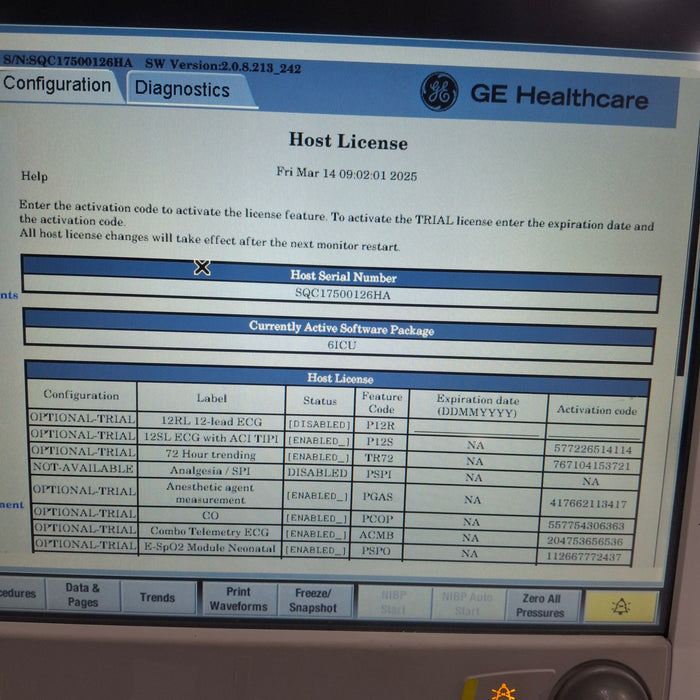 GE Healthcare GE Healthcare Carescape B650 Critical Care Patient Monitor Patient Monitors reLink Medical