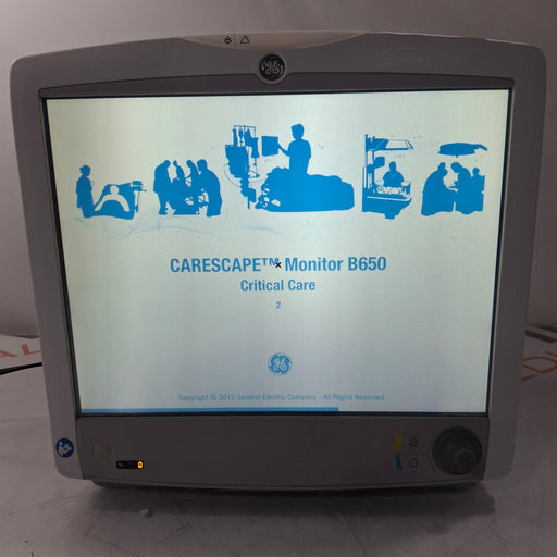 GE Healthcare GE Healthcare Carescape B650 Critical Care Patient Monitor Patient Monitors reLink Medical