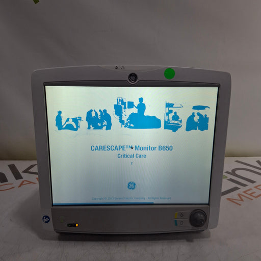 GE Healthcare GE Healthcare Carescape B650 Critical Care Patient Monitor Patient Monitors reLink Medical