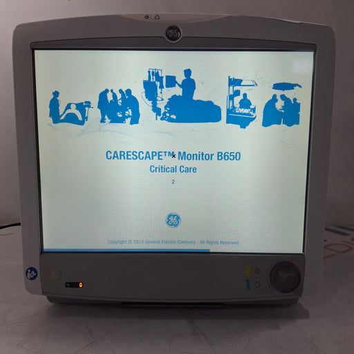 GE Healthcare GE Healthcare Carescape B650 Critical Care Patient Monitor Patient Monitors reLink Medical