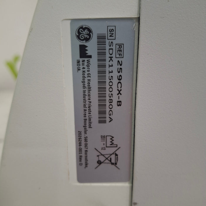 GE Healthcare Corometrics 250cx Series Model 259cx Fetal Monitor