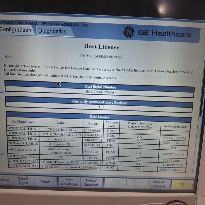 GE Healthcare GE Healthcare Carescape B650 Critical Care Patient Monitor Patient Monitors reLink Medical