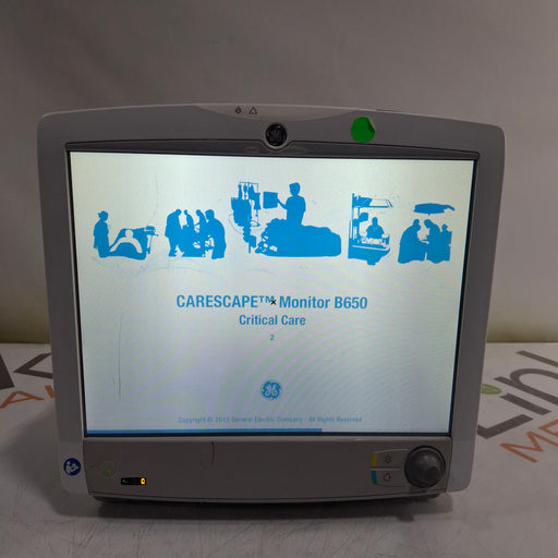 GE Healthcare GE Healthcare Carescape B650 Critical Care Patient Monitor Patient Monitors reLink Medical