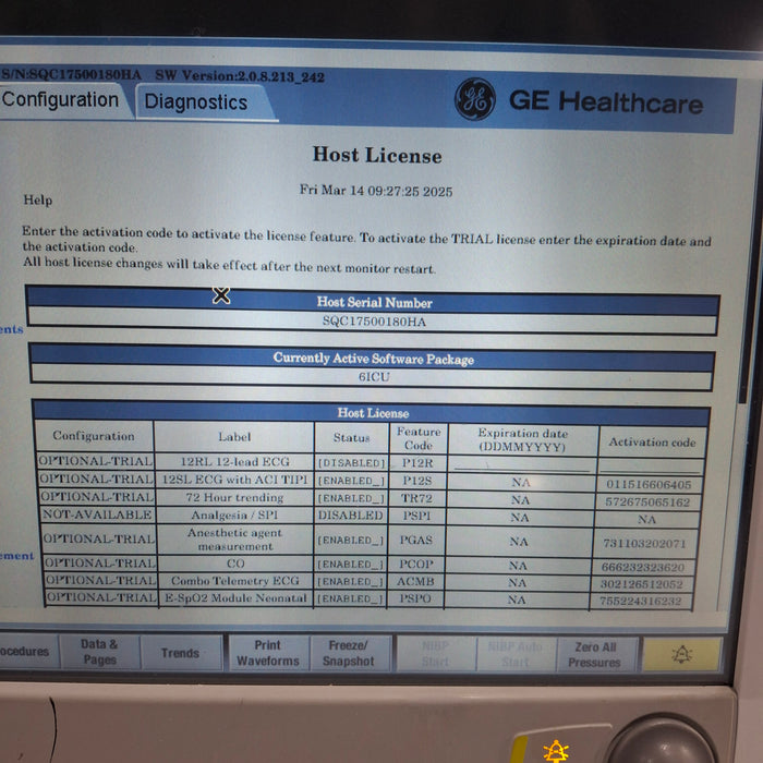 GE Healthcare GE Healthcare Carescape B650 Critical Care Patient Monitor Patient Monitors reLink Medical