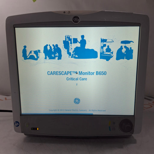 GE Healthcare GE Healthcare Carescape B650 Critical Care Patient Monitor Patient Monitors reLink Medical