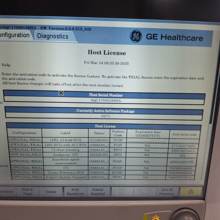 GE Healthcare GE Healthcare Carescape B650 Critical Care Patient Monitor Patient Monitors reLink Medical