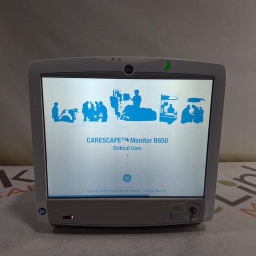 GE Healthcare GE Healthcare Carescape B650 Critical Care Patient Monitor Patient Monitors reLink Medical