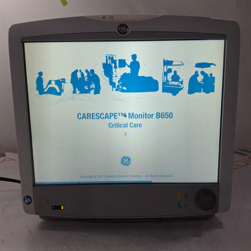 GE Healthcare GE Healthcare Carescape B650 Critical Care Patient Monitor Patient Monitors reLink Medical