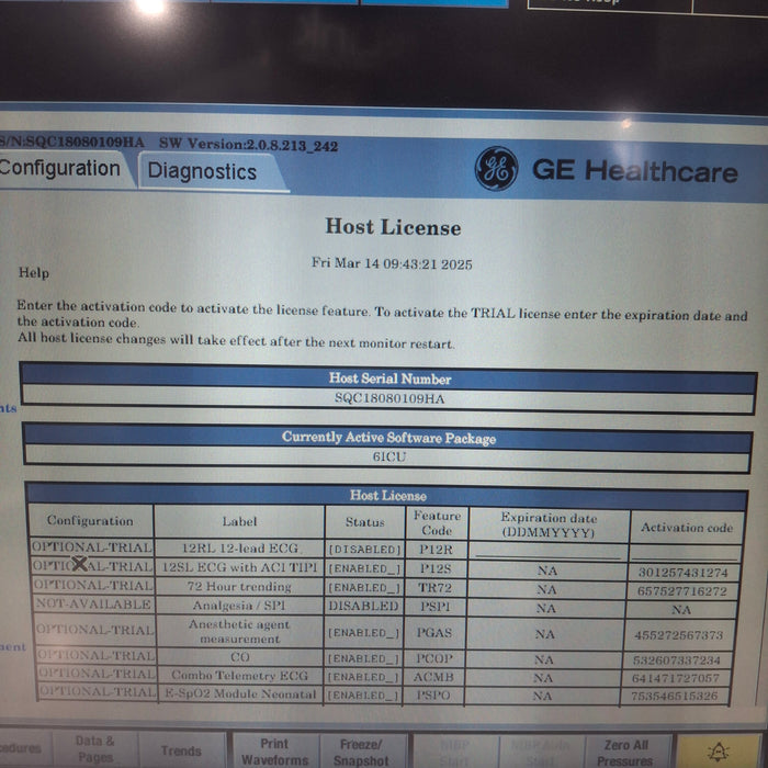 GE Healthcare GE Healthcare Carescape B650 Critical Care Patient Monitor Patient Monitors reLink Medical