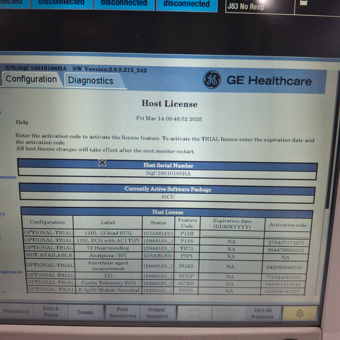 GE Healthcare GE Healthcare Carescape B650 Critical Care Patient Monitor Patient Monitors reLink Medical