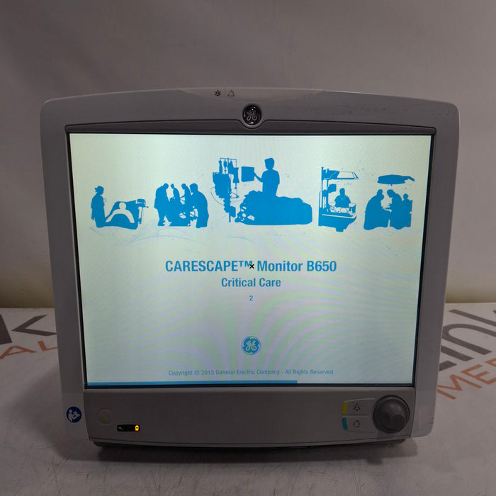 GE Healthcare GE Healthcare Carescape B650 Critical Care Patient Monitor Patient Monitors reLink Medical