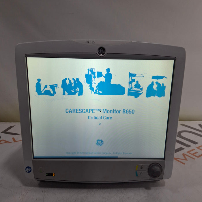 GE Healthcare GE Healthcare Carescape B650 Critical Care Patient Monitor Patient Monitors reLink Medical