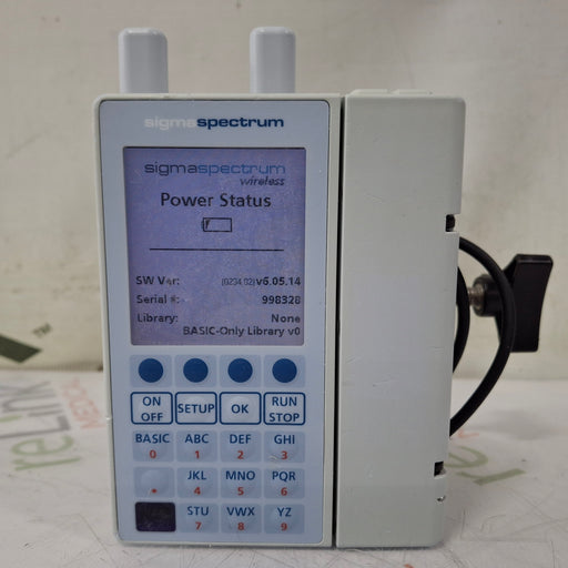 Baxter Baxter Sigma Spectrum 6.05.14 with A/B/G/N Battery Infusion Pump Infusion Pump reLink Medical