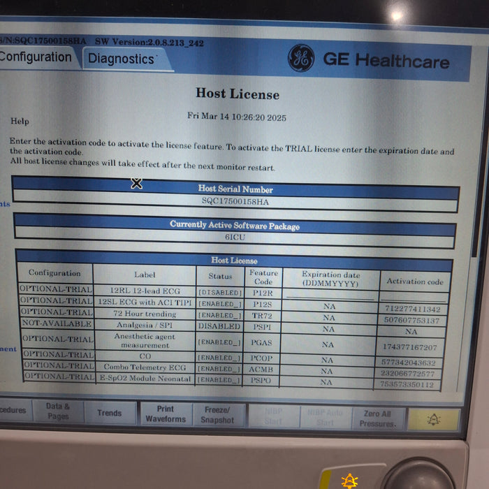 GE Healthcare GE Healthcare Carescape B650 Critical Care Patient Monitor Patient Monitors reLink Medical
