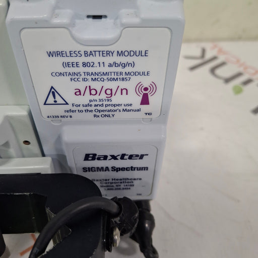 Baxter Baxter Sigma Spectrum 6.05.14 with A/B/G/N Battery Infusion Pump Infusion Pump reLink Medical