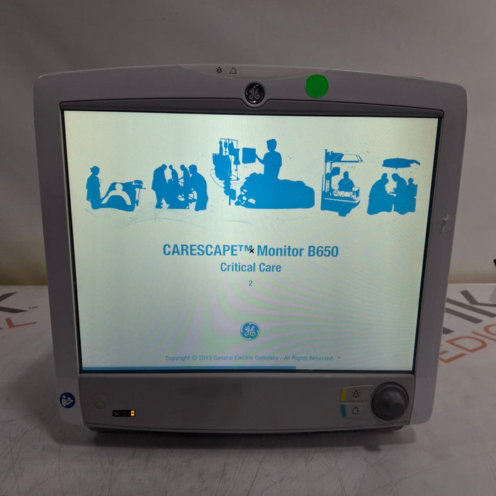 GE Healthcare GE Healthcare Carescape B650 Critical Care Patient Monitor Patient Monitors reLink Medical