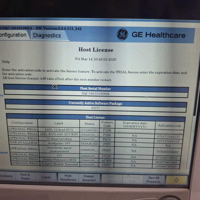 GE Healthcare GE Healthcare Carescape B650 Critical Care Patient Monitor Patient Monitors reLink Medical