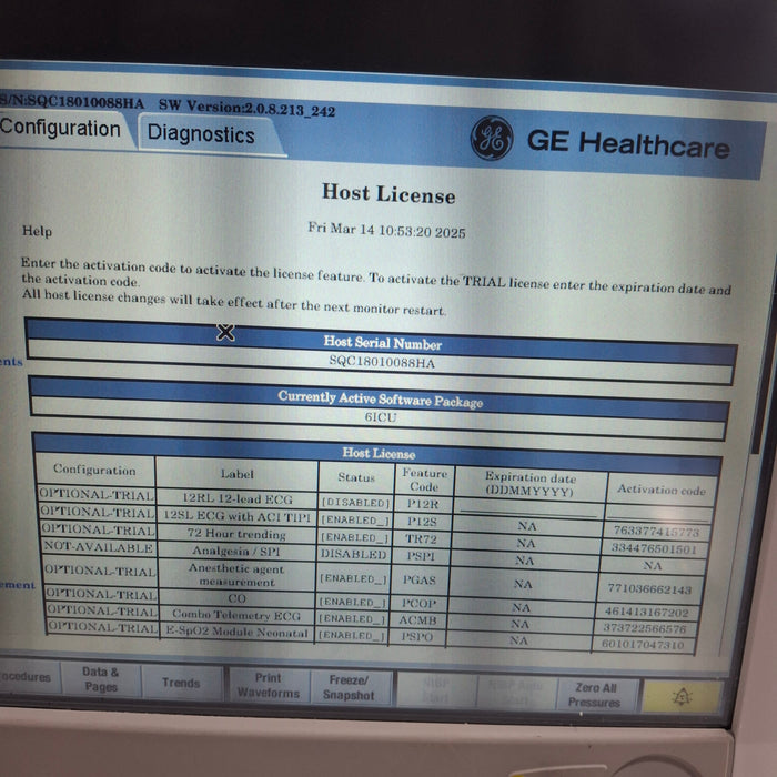 GE Healthcare GE Healthcare Carescape B650 Critical Care Patient Monitor Patient Monitors reLink Medical