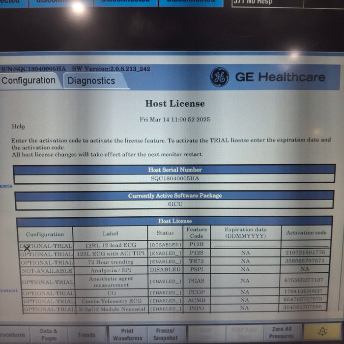 GE Healthcare GE Healthcare Carescape B650 Critical Care Patient Monitor Patient Monitors reLink Medical