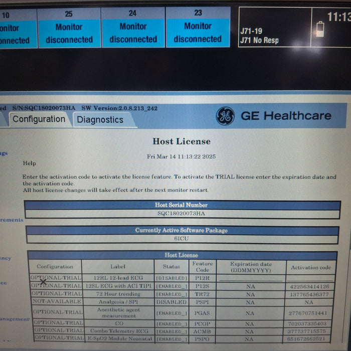 GE Healthcare GE Healthcare Carescape B650 Critical Care Patient Monitor Patient Monitors reLink Medical