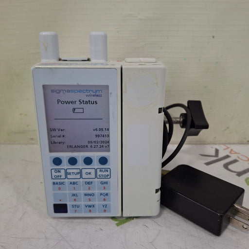 Baxter Baxter Sigma Spectrum 6.05.14 with A/B/G/N Battery Infusion Pump Infusion Pump reLink Medical
