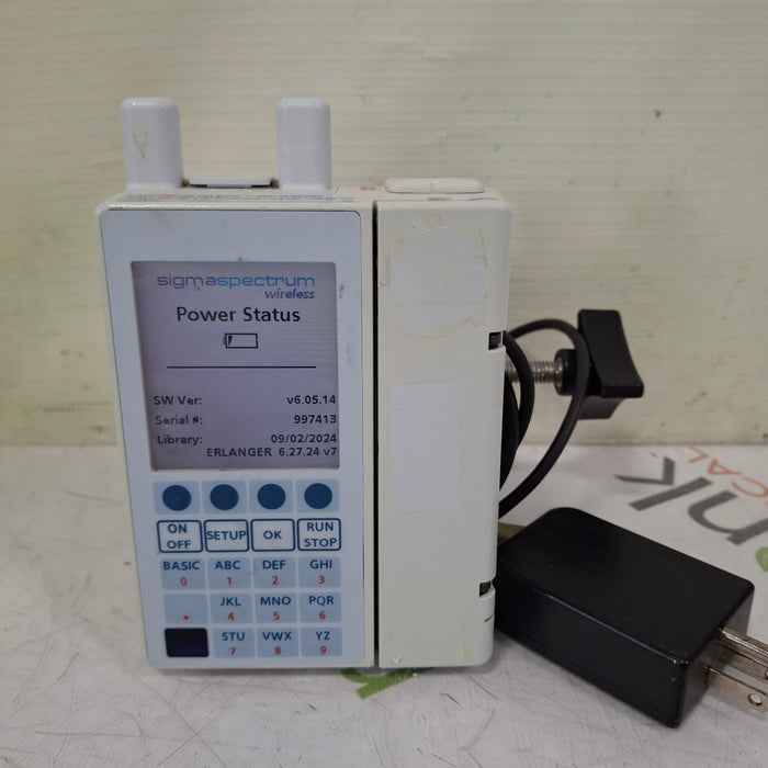Baxter Baxter Sigma Spectrum 6.05.14 with A/B/G/N Battery Infusion Pump Infusion Pump reLink Medical