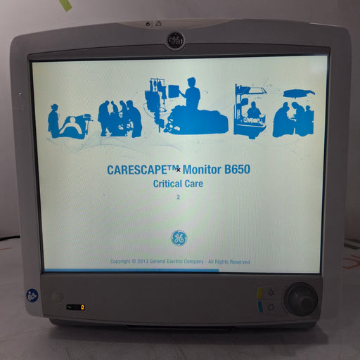 GE Healthcare GE Healthcare Carescape B650 Critical Care Patient Monitor Patient Monitors reLink Medical