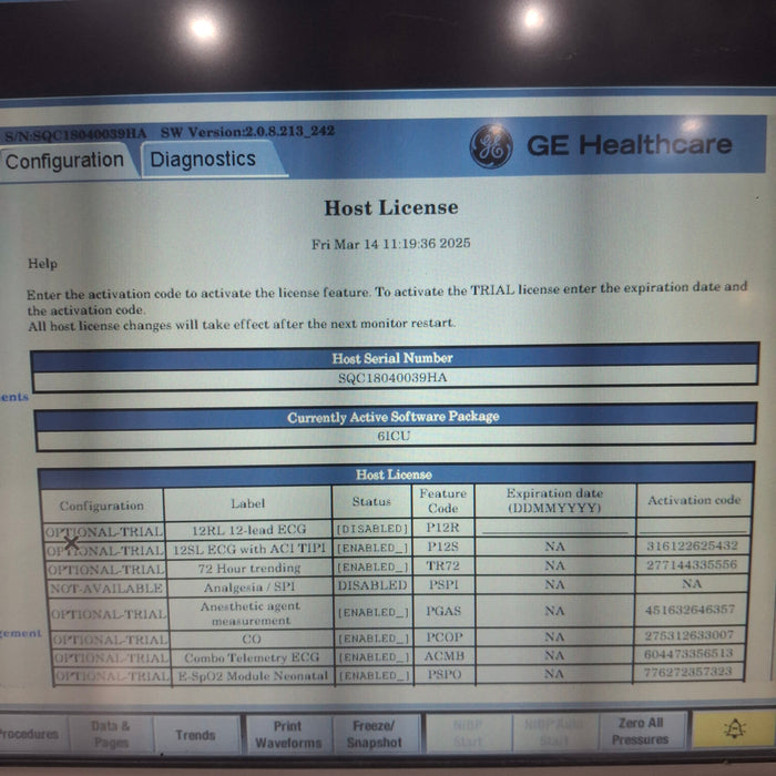 GE Healthcare GE Healthcare Carescape B650 Critical Care Patient Monitor Patient Monitors reLink Medical