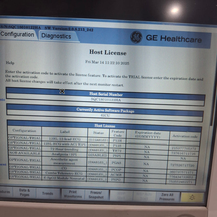 GE Healthcare GE Healthcare Carescape B650 Critical Care Patient Monitor Patient Monitors reLink Medical
