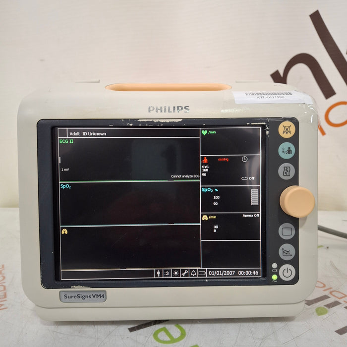 Philips Philips SureSigns VM4 Vital Signs Monitor Patient Monitors reLink Medical