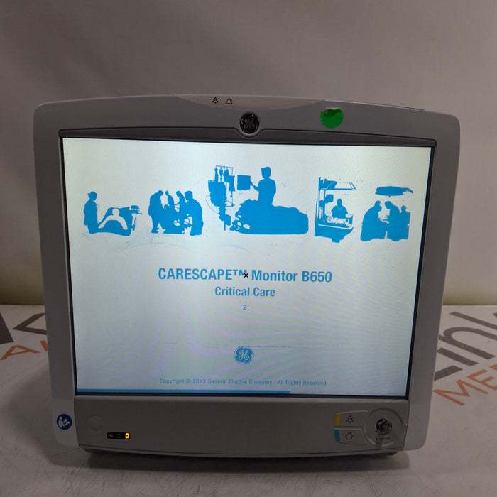 GE Healthcare GE Healthcare Carescape B650 Critical Care Patient Monitor Patient Monitors reLink Medical