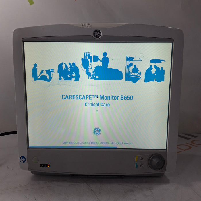 GE Healthcare GE Healthcare Carescape B650 Critical Care Patient Monitor Patient Monitors reLink Medical
