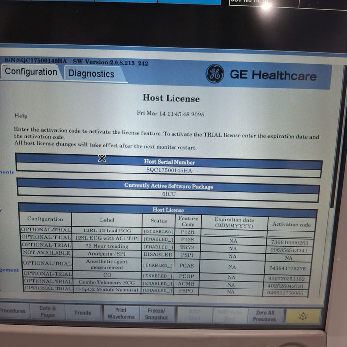 GE Healthcare GE Healthcare Carescape B650 Critical Care Patient Monitor Patient Monitors reLink Medical