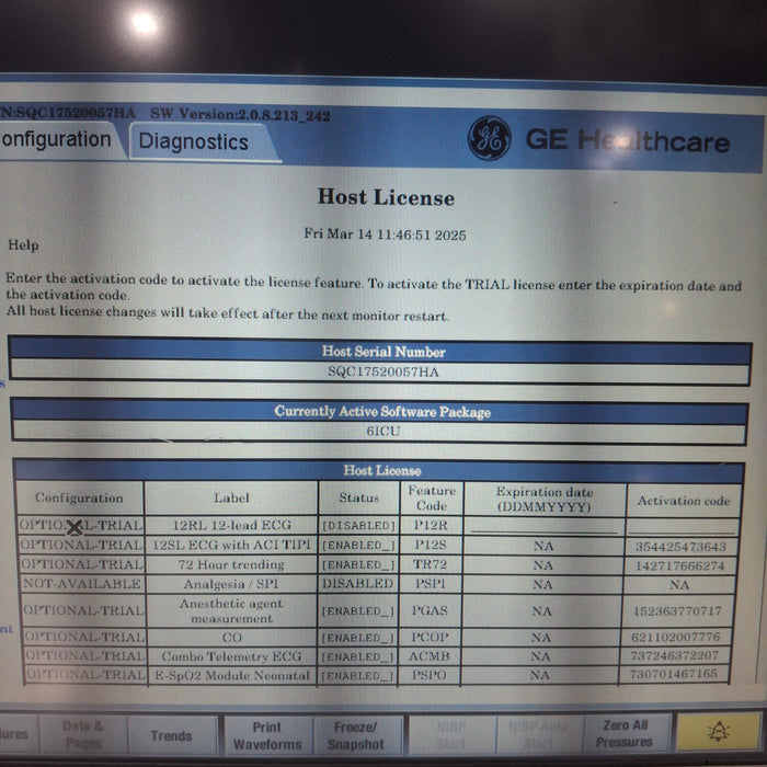 GE Healthcare GE Healthcare Carescape B650 Critical Care Patient Monitor Patient Monitors reLink Medical