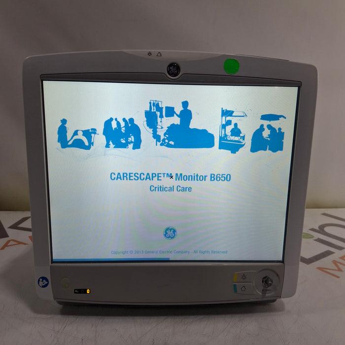 GE Healthcare GE Healthcare Carescape B650 Critical Care Patient Monitor Patient Monitors reLink Medical