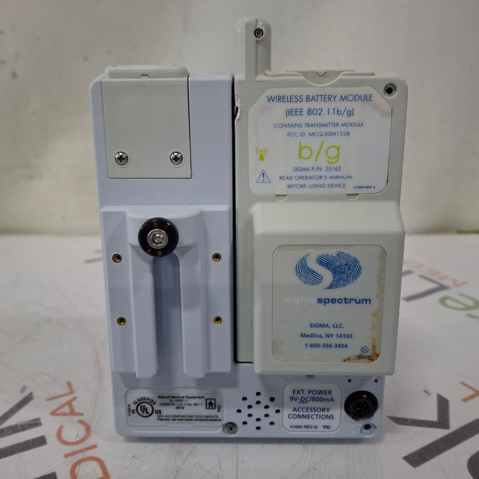 Baxter Sigma Spectrum 6.05.13 with B/G Battery Infusion Pump