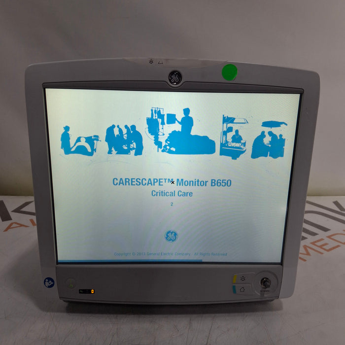 GE Healthcare GE Healthcare Carescape B650 Critical Care Patient Monitor Patient Monitors reLink Medical