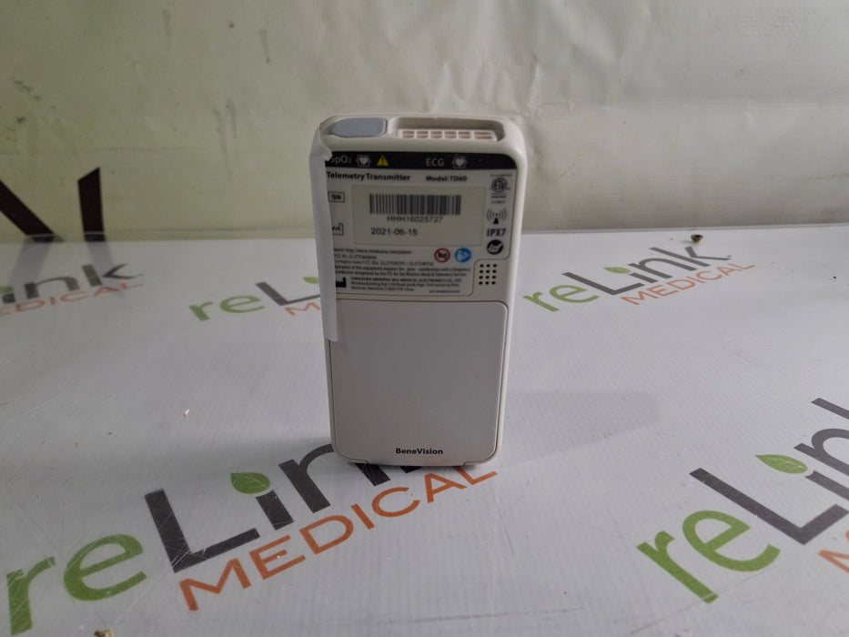 Mindray Mindray BeneVision TD60 Telemetry Transmitter Patient Monitors reLink Medical