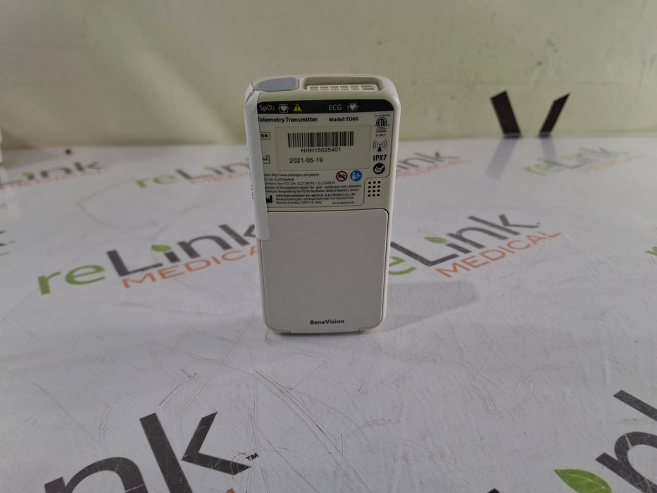 Mindray Mindray BeneVision TD60 Telemetry Transmitter Patient Monitors reLink Medical