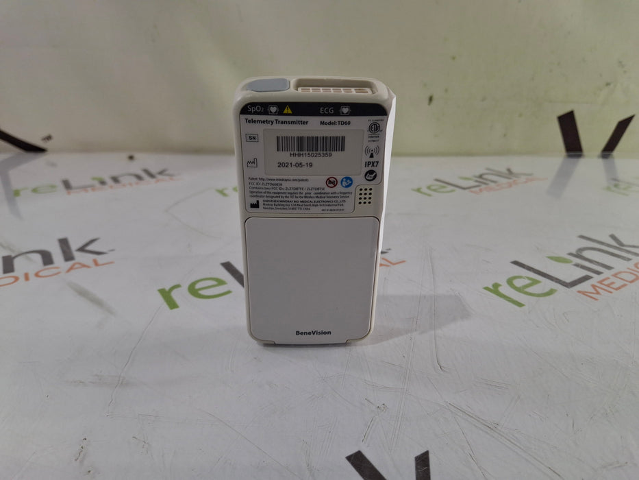 Mindray Mindray BeneVision TD60 Telemetry Transmitter Patient Monitors reLink Medical