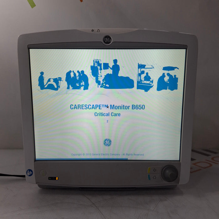 GE Healthcare GE Healthcare Carescape B650 Critical Care Patient Monitor Patient Monitors reLink Medical