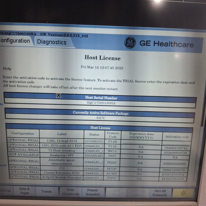 GE Healthcare GE Healthcare Carescape B650 Critical Care Patient Monitor Patient Monitors reLink Medical