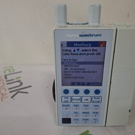 Baxter Baxter Sigma Spectrum 6.05.14 with A/B/G/N Battery Infusion Pump Infusion Pump reLink Medical